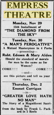 Empress Theatre - 24 Nov 1915 (newer photo)
